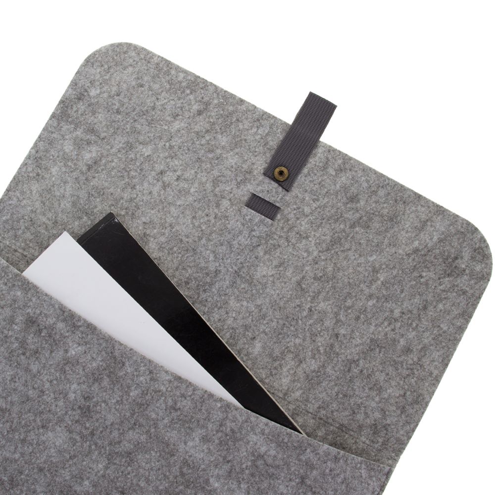 Grey Felt Multipurpose Folder SF51413GRY