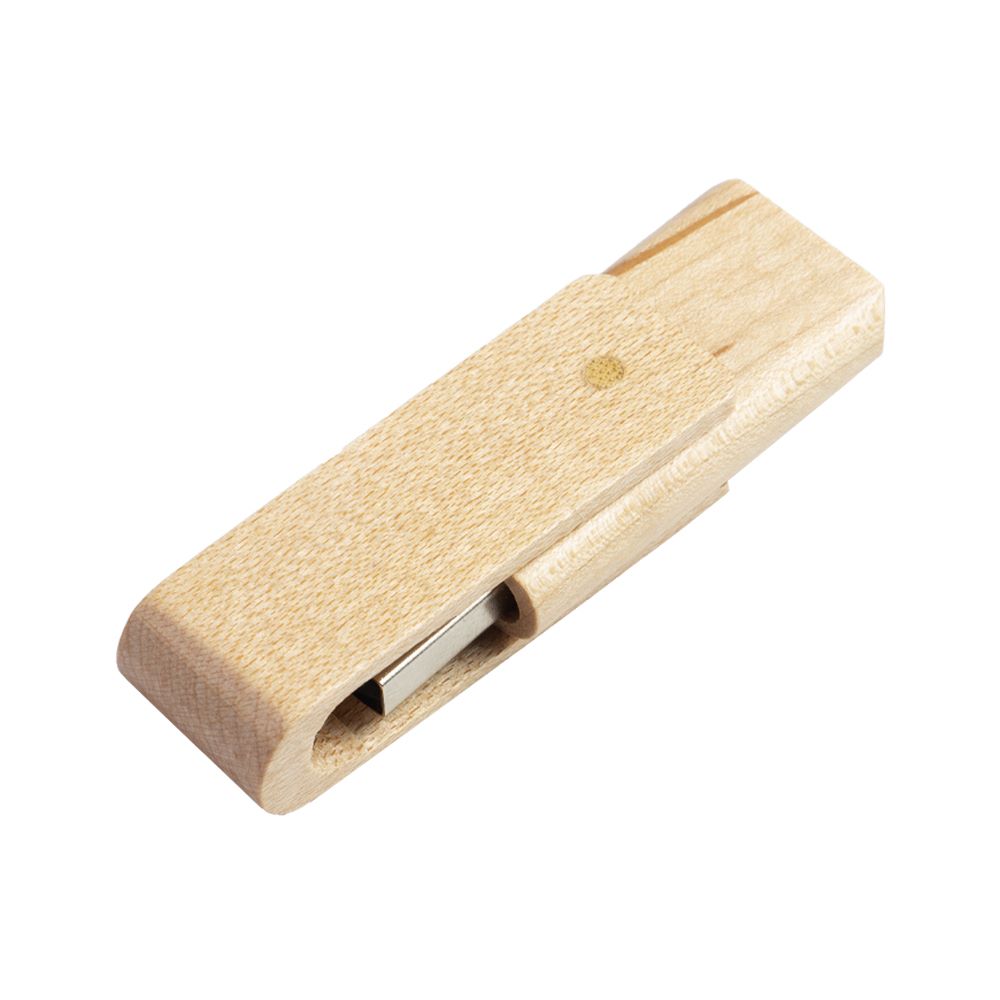 Wooden Swivel USB Flash Drive WD01115B